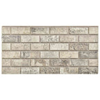Paneles de pared 10 pcs Arena 100 x 50 cm Espuma EPS