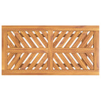 Solid acacia wood coffee table 100x50x45 cm