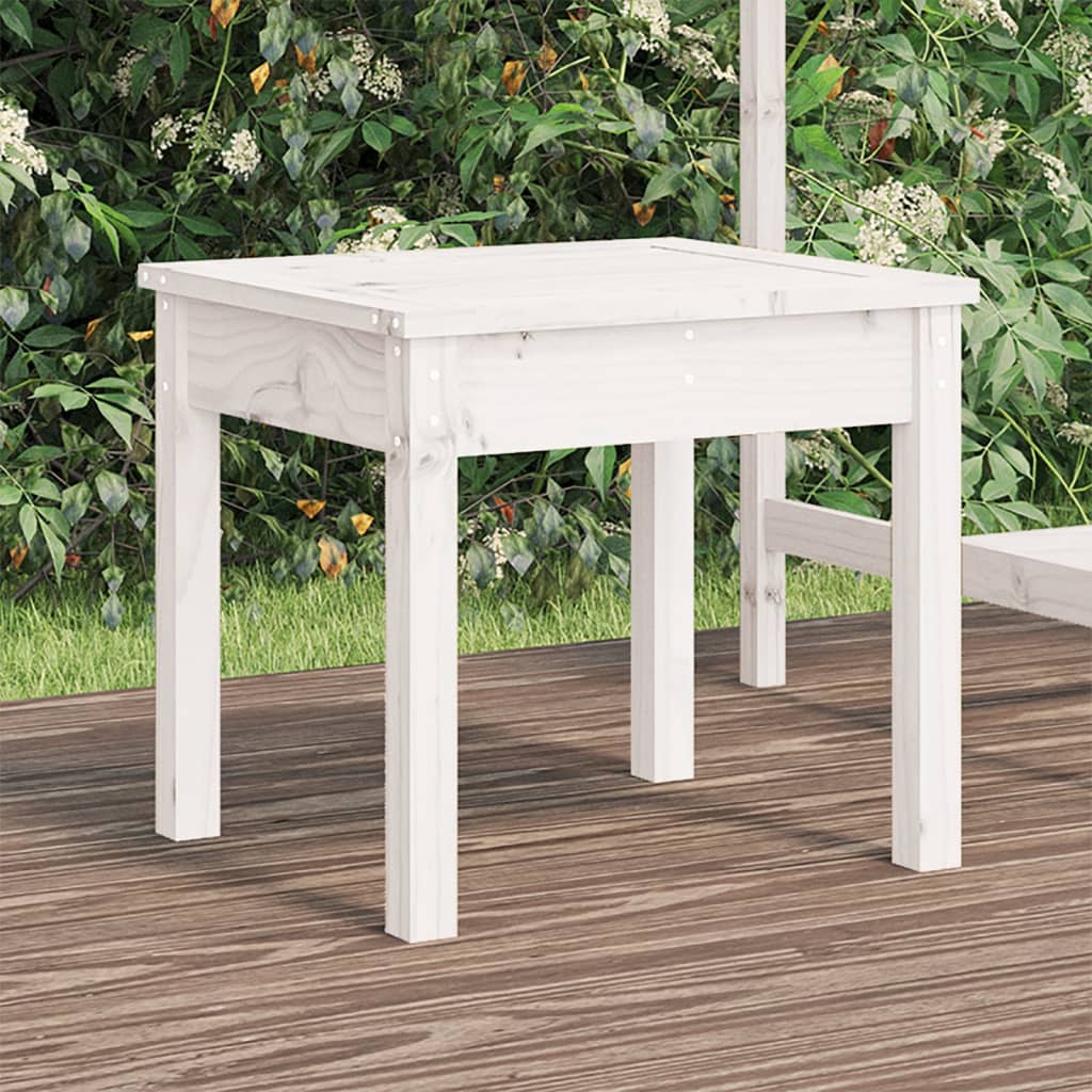 Banco de jardín madera maciza abeto de Douglas 109x48x91,5 cm