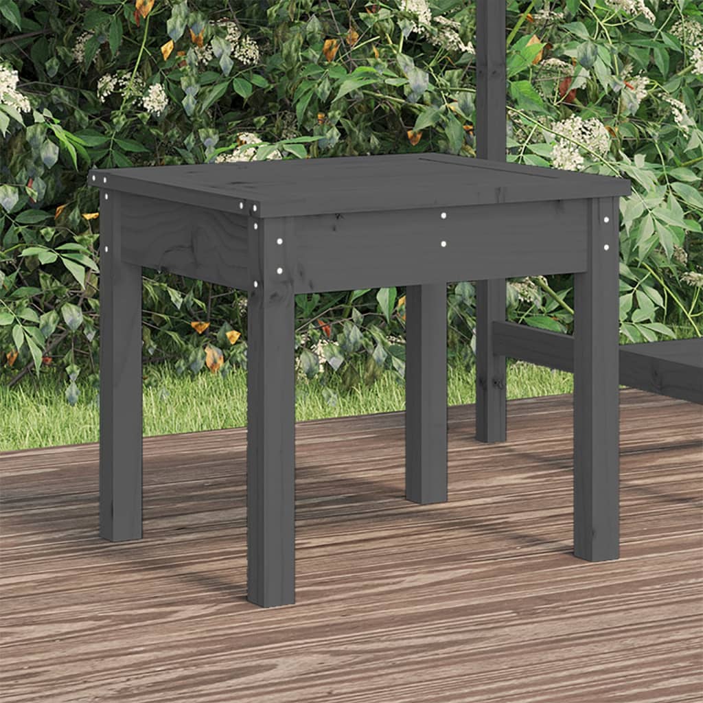 Banco de jardín madera maciza abeto de Douglas 109x48x91,5 cm