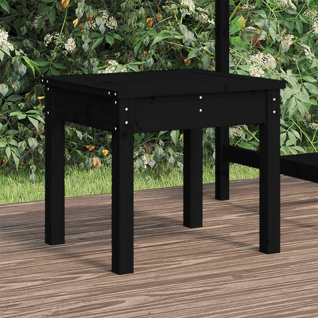 Banco de jardín madera maciza abeto de Douglas 109x48x91,5 cm