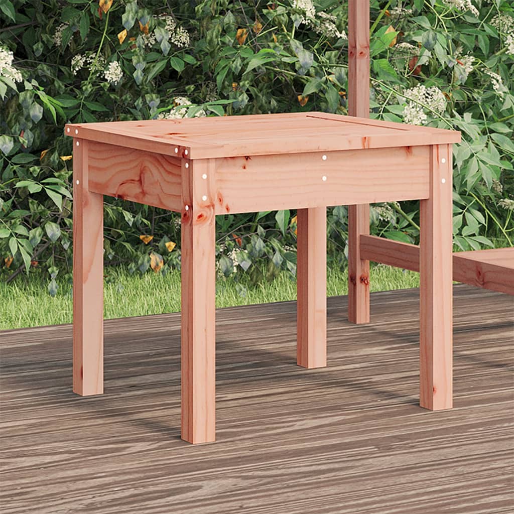 Banco de jardín madera maciza abeto de Douglas 109x48x91,5 cm