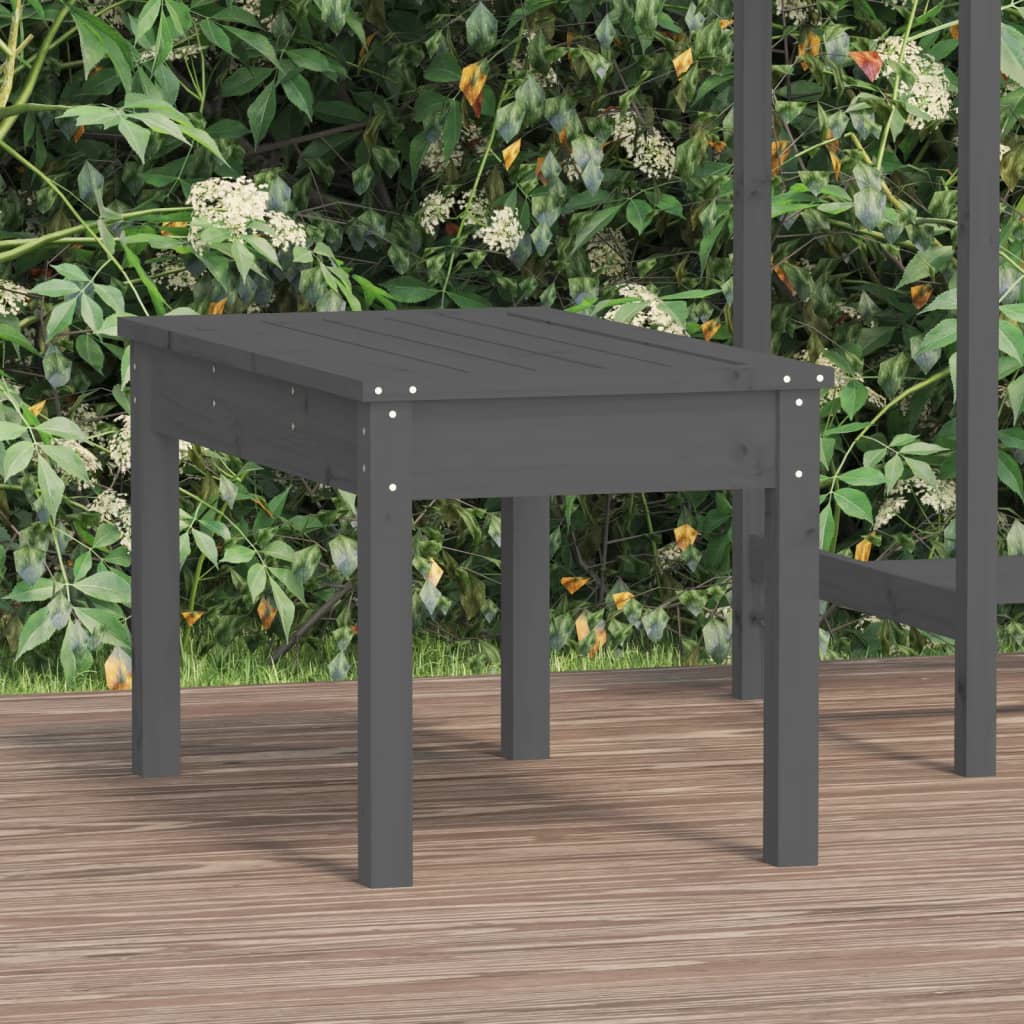 Banco de jardín madera maciza abeto de Douglas 109x48x91,5 cm