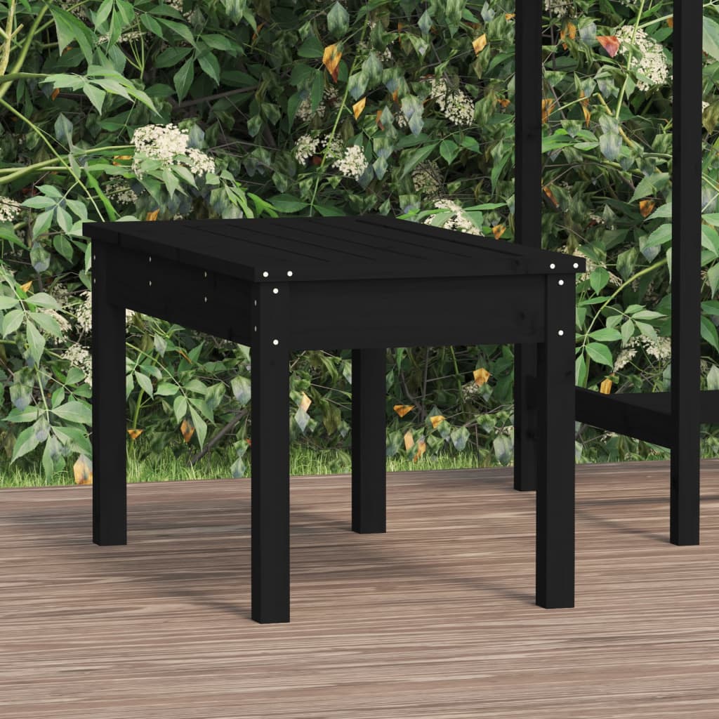 Banco de jardín madera maciza abeto de Douglas 109x48x91,5 cm