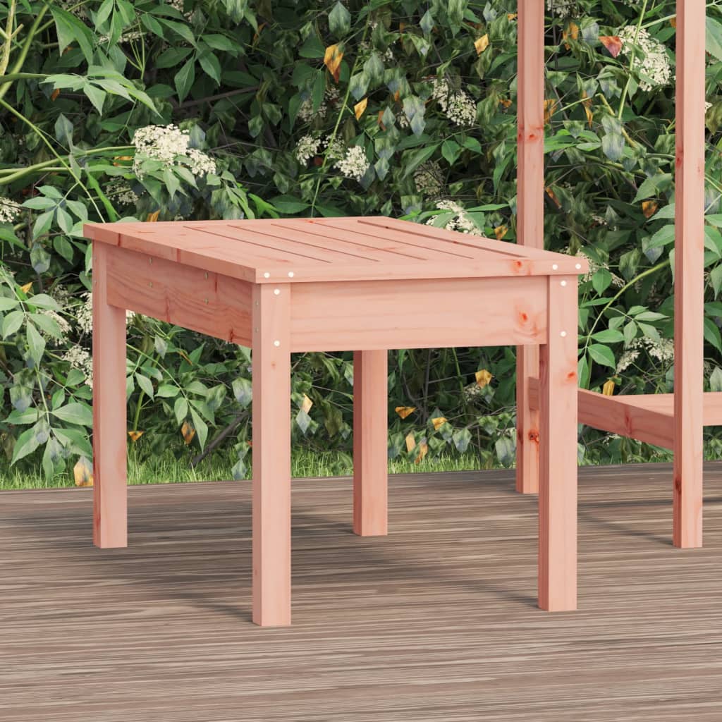 Banco de jardín madera maciza abeto de Douglas 109x48x91,5 cm