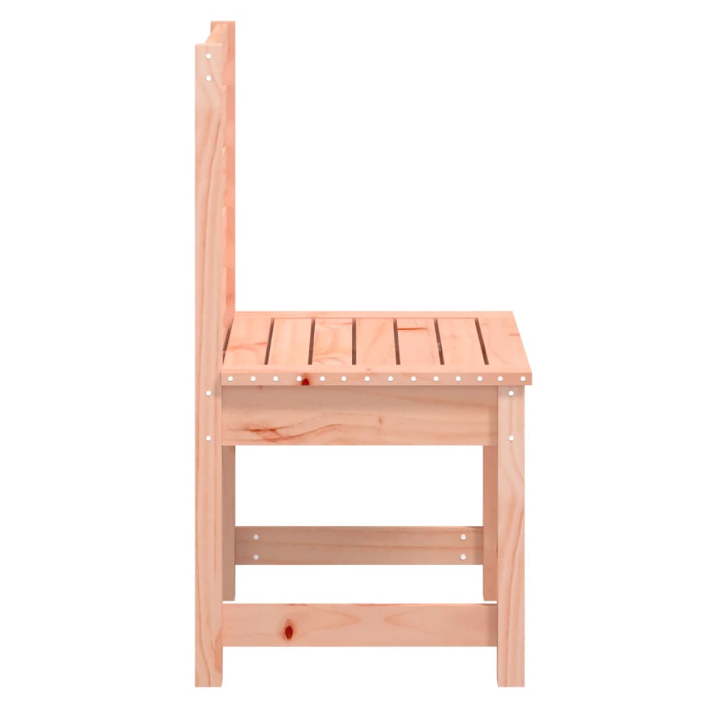 Sillas de jardín 2 uds madera abeto Douglas 50x48x91,5 cm