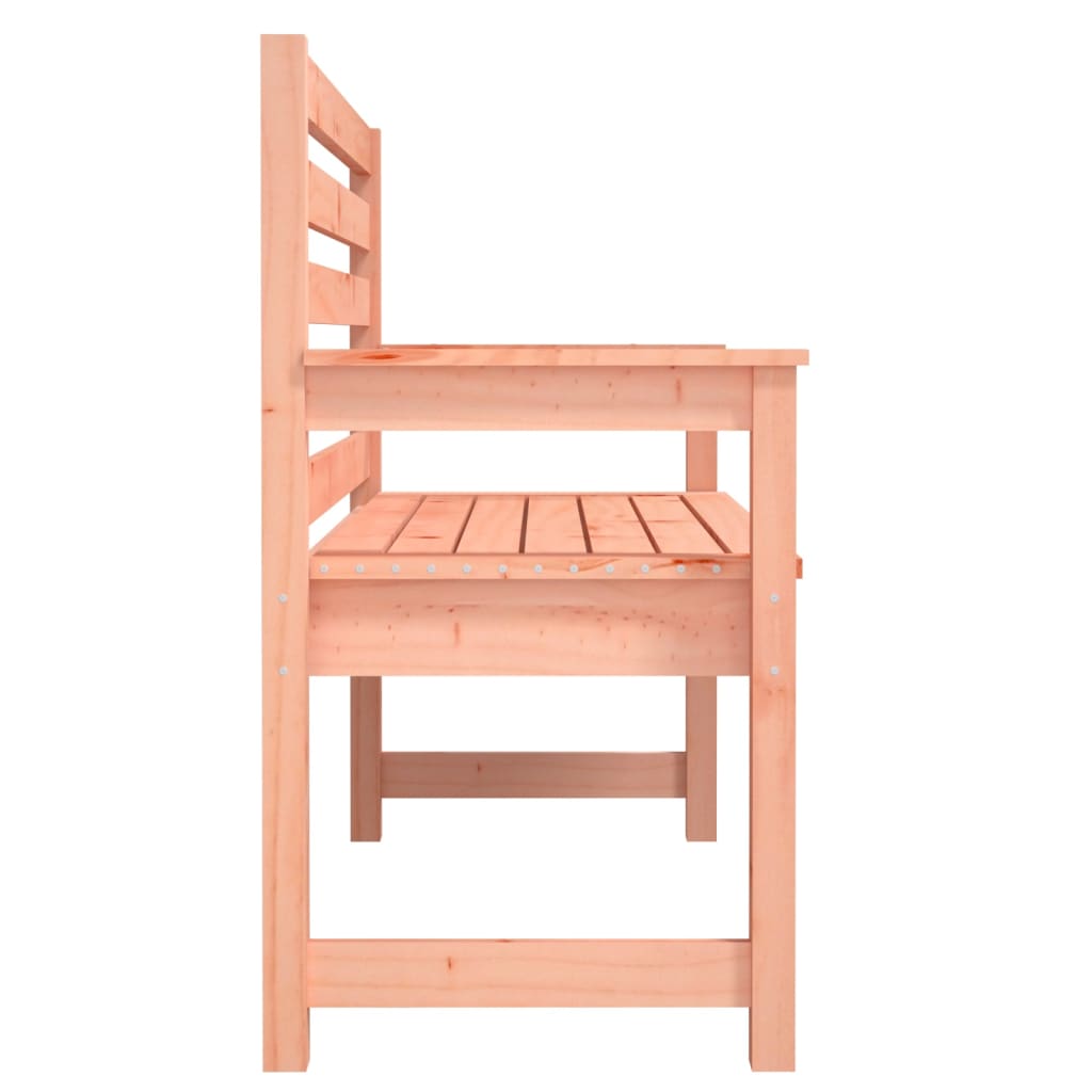 Banco de jardín madera maciza abeto de Douglas 109x48x91,5 cm