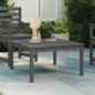 Mesa de jardín madera maciza abeto de Douglas 121x82,5x45 cm