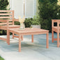 Mesa de jardín madera maciza abeto de Douglas 121x82,5x45 cm