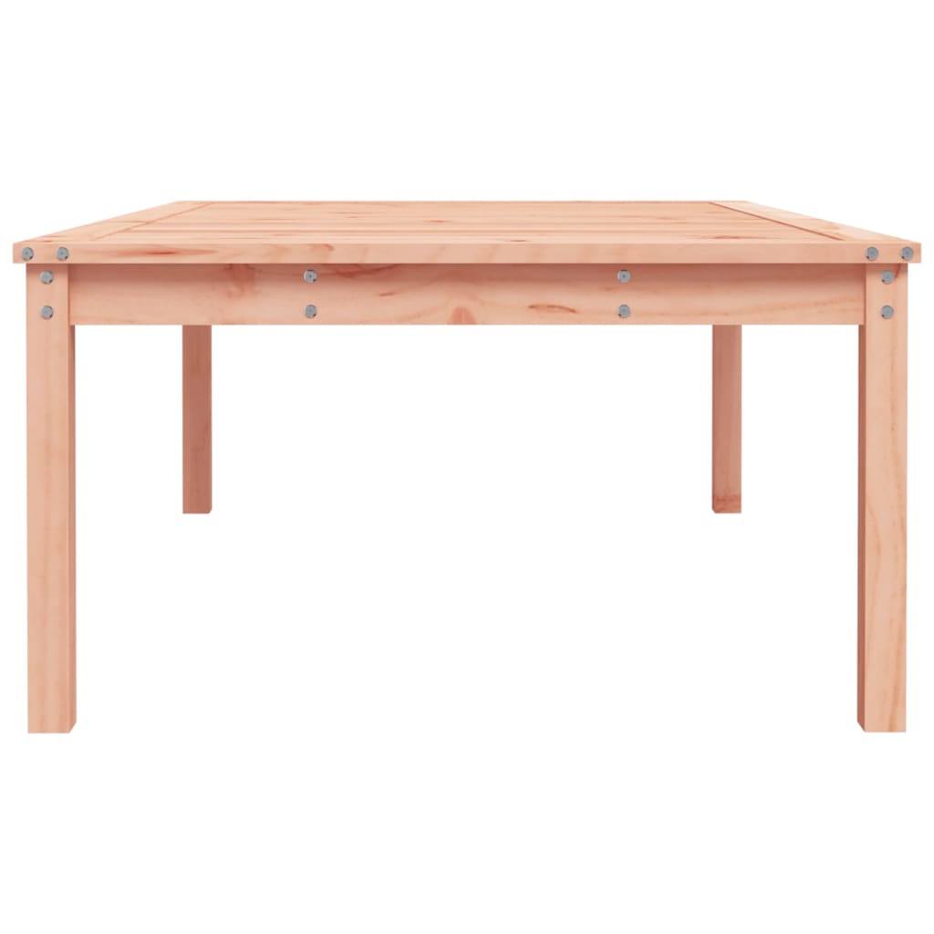 Mesa de jardín madera maciza abeto de Douglas 121x82,5x45 cm