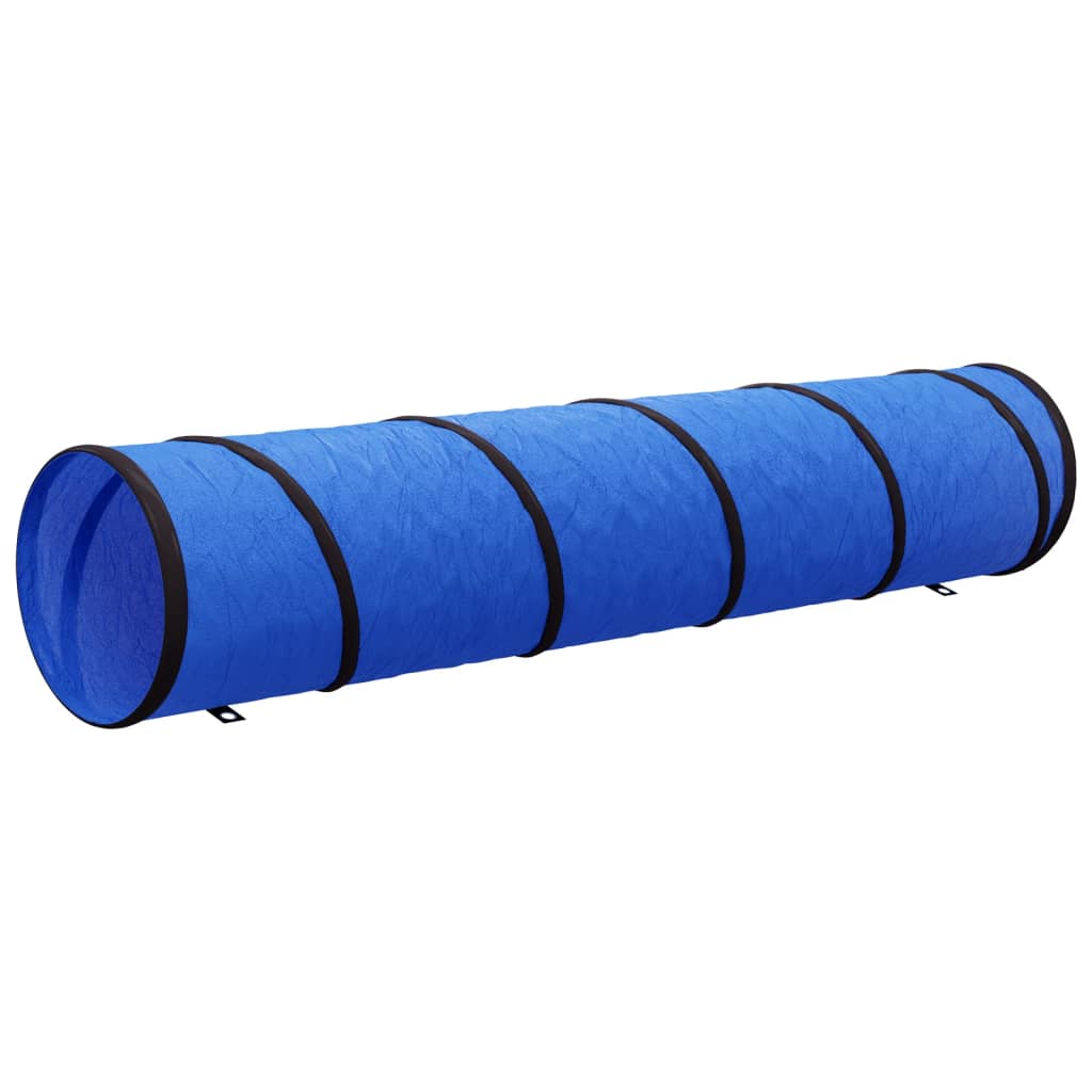 Túnel para perros poliéster azul Ø40x200 cm