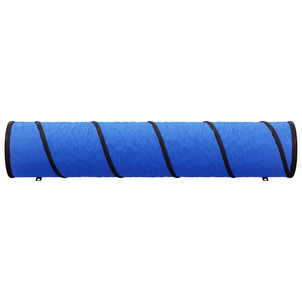 Túnel para perros poliéster azul Ø40x200 cm
