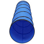 Túnel para perros poliéster azul Ø40x200 cm