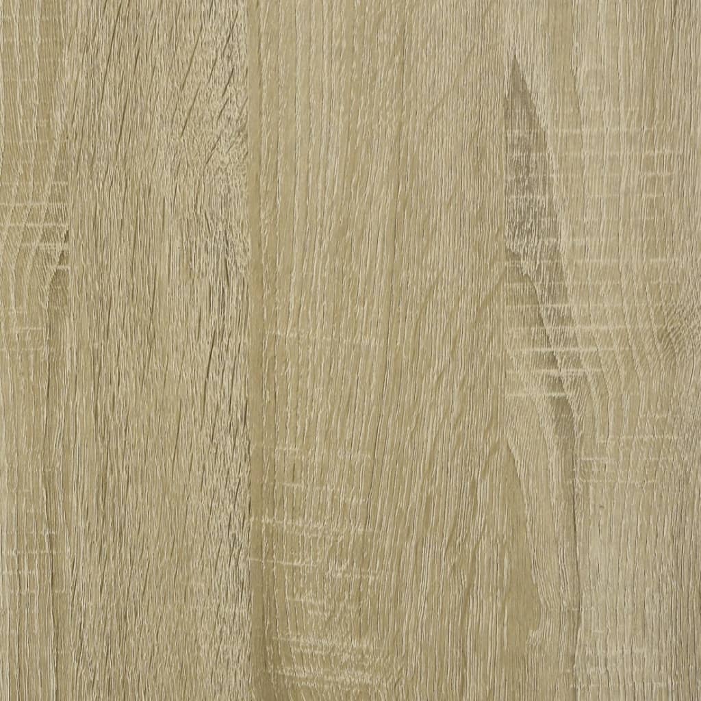 Aparador de madera contrachapada roble Sonoma 60x35x70 cm