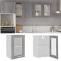 "Lyon" hanging display cabinet in old wood, 40 x 31 x 60 cm, engineered wood
