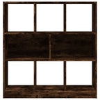 Estantería madera contrachapada roble ahumado 97,5x29,5x100 cm