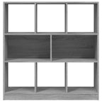 Estantería madera contrachapada gris Sonoma 97,5x29,5x100 cm