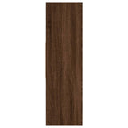 Estantería madera contrachapada marrón roble 97,5x29,5x100 cm