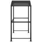 Cenador barbacoa estante lateral acero antracita 210x114x230 cm