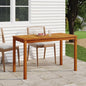 Mesa de jardim madeira maciça de acácia 110x55x67 cm
