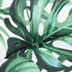 Cojín para sofá de palés estampado de hojas 70x70x12 cm