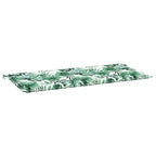 Almohadilla para Silla Hoja Patrón de hoja 100 x 50 x 3 cm