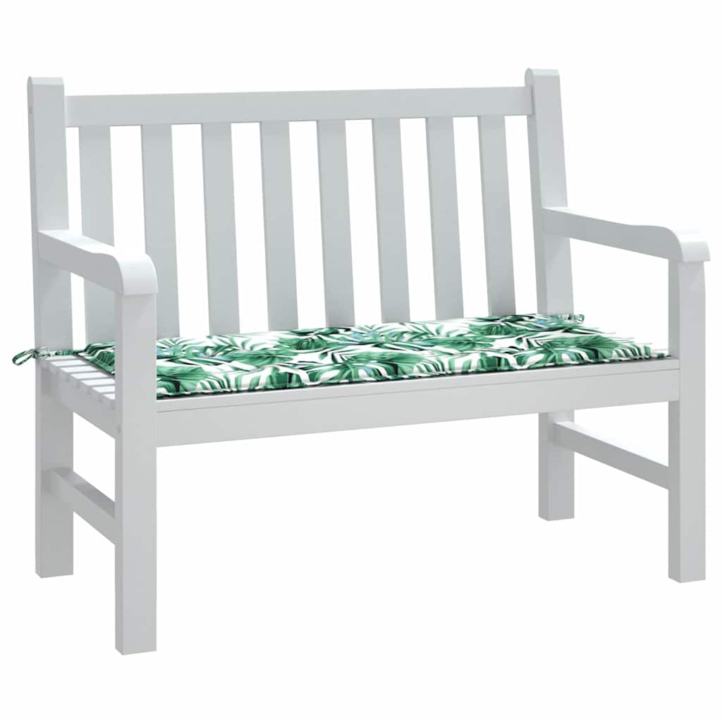 Almohadilla para Silla Hoja Patrón de hoja 100 x 50 x 3 cm