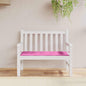 Chair pad Leaf Leaf pattern 100 x 50 x 3 cm