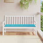 Cojín banco de jardín tela Oxford estampado hojas 100x50x3 cm