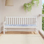 Chair pad Leaf Leaf pattern 100 x 50 x 3 cm