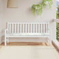 Chair pad Leaf Leaf pattern 100 x 50 x 3 cm