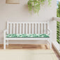 Chair pad Leaf Leaf pattern 100 x 50 x 3 cm