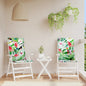 Cushions for chairs 2 pcs multicolor fabric 120x50x3 cm