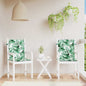 Backrest Cushions Leaf 2 pcs Leaf Pattern 100 x 50 x 3 cm