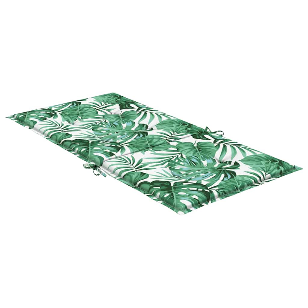 Cojines de Respaldo Hoja 2 pcs Patrón de hoja 100 x 50 x 3 cm