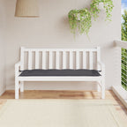 Cojín banco de jardín tela Oxford estampado hojas 150x50x7 cm