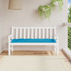 Cojín banco de jardín tela Oxford estampado hojas 150x50x7 cm