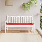 Cojín banco de jardín tela Oxford estampado hojas 150x50x7 cm