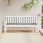 Cojín banco de jardín tela Oxford estampado hojas 150x50x7 cm
