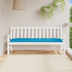 Cojín banco de jardín tela Oxford estampado hojas 150x50x7 cm