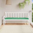 Cojín banco de jardín tela Oxford estampado hojas 150x50x7 cm