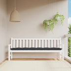 Cojín banco de jardín tela Oxford estampado hojas 150x50x7 cm