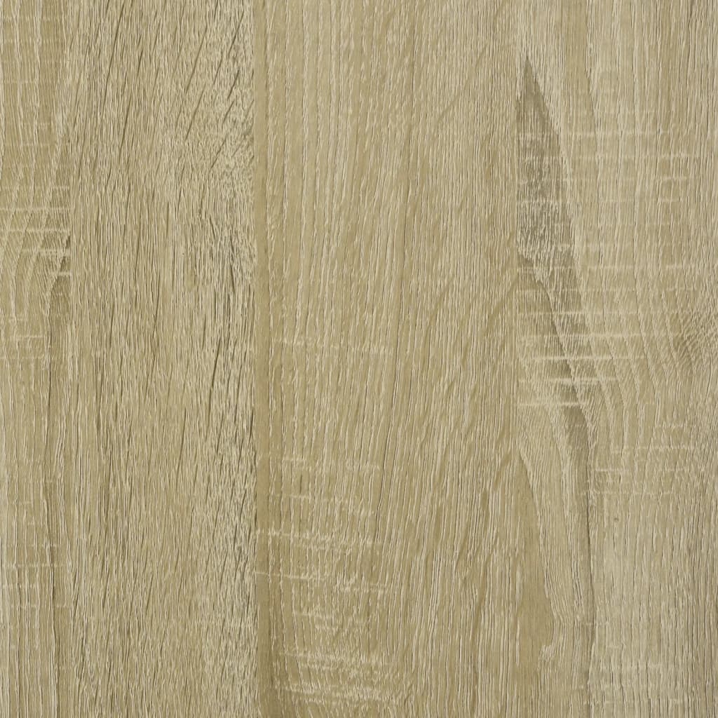 Mesa auxiliar madera contrachapada roble Sonoma 40x42x50 cm