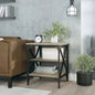 Sonoma Oak Plywood Side Table 40x42x50 cm