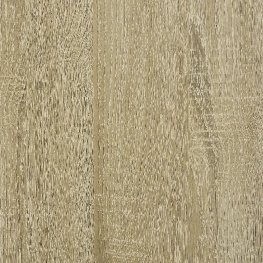 Mesas auxiliares 2 uds madera roble Sonoma 40x42x50 cm
