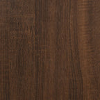 Mesas auxiliares 2 uds madera color marrón roble 40x42x50 cm