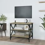 Mueble para TV madera contrachapada roble Sonoma 60x40x50 cm