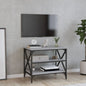 Mueble de TV madera contrachapada gris Sonoma 100x40x50 cm