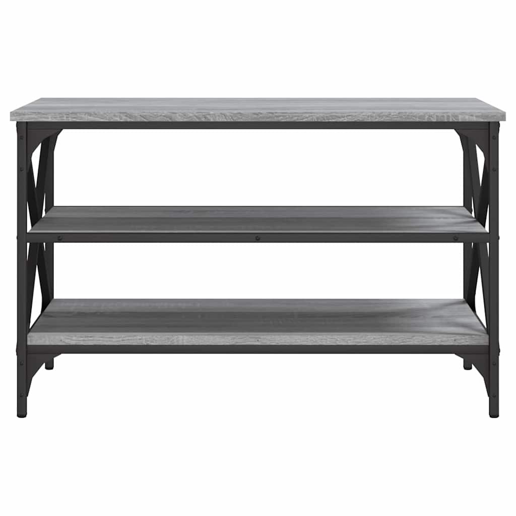 Mueble para TV madera contrachapada gris Sonoma 80x40x50 cm