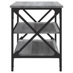 Mueble para TV madera contrachapada gris Sonoma 80x40x50 cm